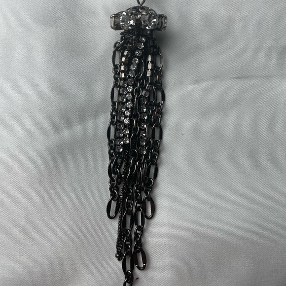 Max&Co made in Italy necklace with tassel with rhinestones - Picture 2 of 6